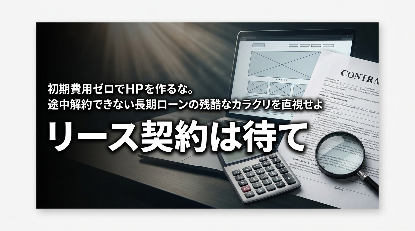 株式会社ウィズスタイルが提案する、ホームページ制作 リースに関するイメージ写真バナー