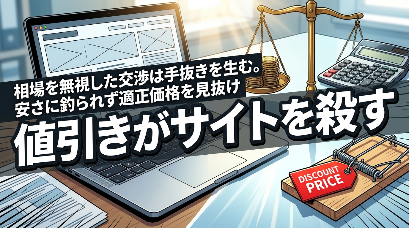 株式会社ウィズスタイルが提案する、ホームページ制作 相場 値引きに関するイメージ写真バナー