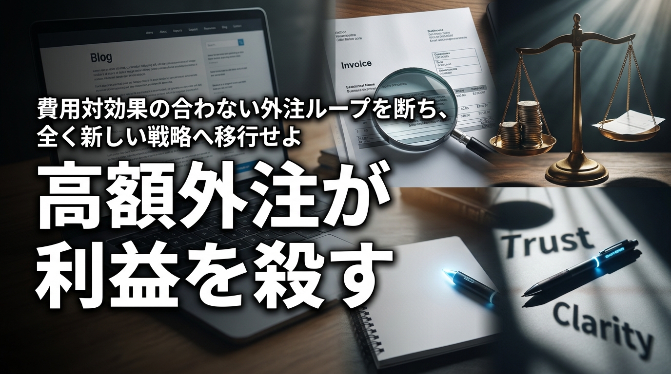 株式会社ウィズスタイルが提案する、コンテンツマーケティング 費用対効果に関するイメージ写真バナー