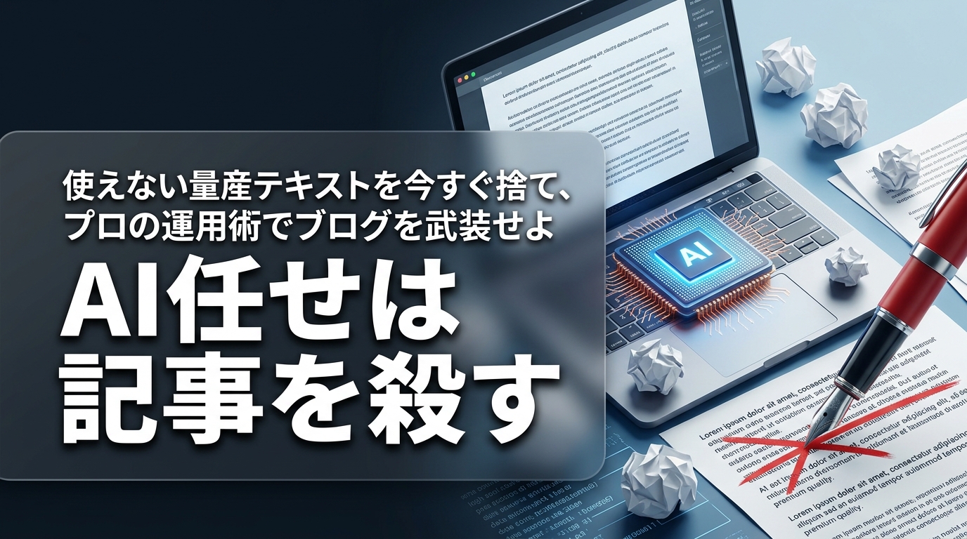 株式会社ウィズスタイルが提案する、AI 自動生成 リスクに関するイメージ写真バナー
