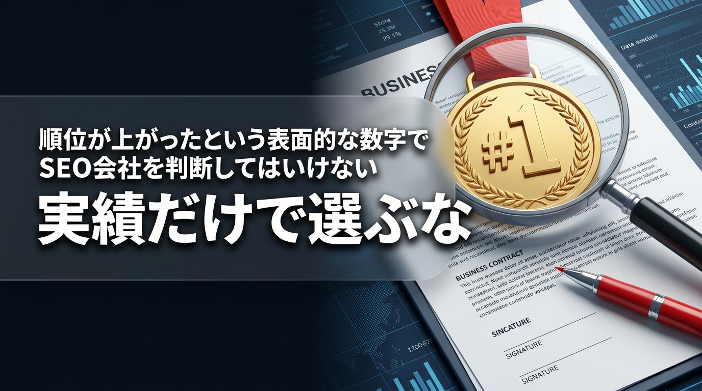 株式会社ウィズスタイルが提案する、SEO対策 会社 選び方 実績に関するイメージ写真バナー
