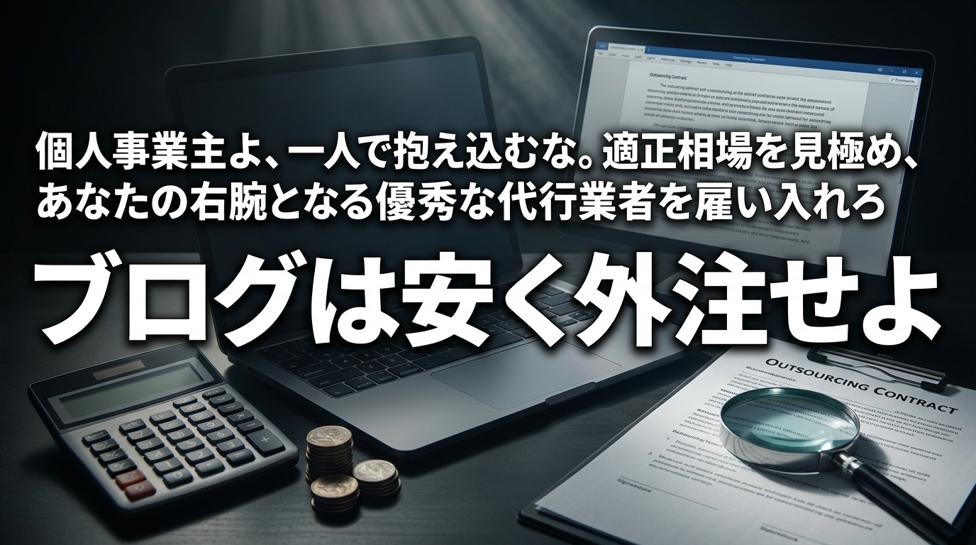 株式会社ウィズスタイルが提案する、ブログ 代行 個人事業主 格安に関するイメージ写真バナー